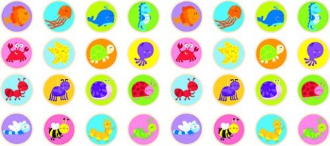 Viga 50126 Gra memo Zwierzątka