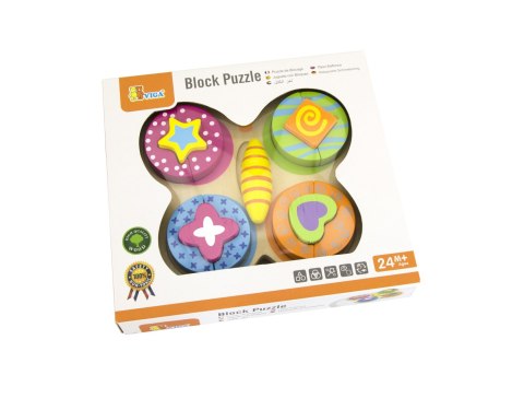 Viga 59924 Sorter kształtów - motylek