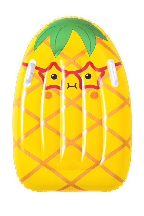 Bestway 42049 Dmuchana deseczka do pływania z uchwytami Ananas 84cm x 56cm