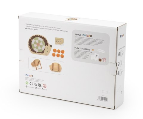 Viga 44242 PolarB Gra zręcznościowa rzut kulkami- Jeżyk