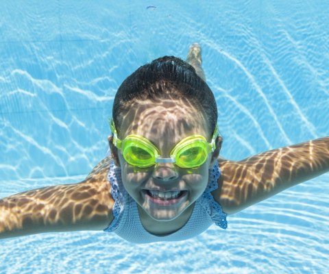 Bestway 21002 Aqua Burst Essential Okulary do pływania Zielone