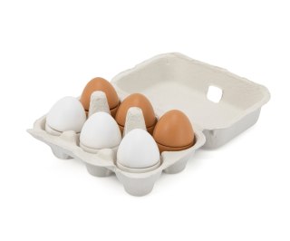 Viga 44752 Drewniany zestaw do krojenia 6 jajek w wytłoczce