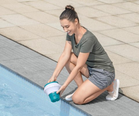 Bestway 58701 Pływający dozownik chemii basenowej z termometrem ChemGuard