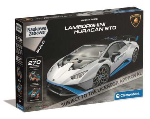 Clementoni Naukowa zabawa. Laboratorium mechaniki. Lamborghini Huracan STO 50917