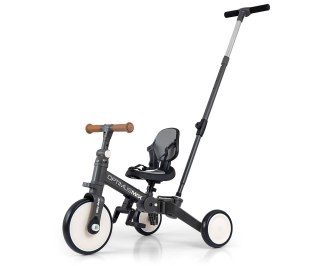 Milly Mally Rowerek 5w1 Optimus Max Dark Grey