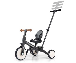 Milly Mally Rowerek 5w1 Optimus Max Dark Grey