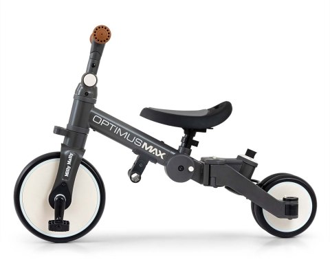 Milly Mally Rowerek 5w1 Optimus Max Dark Grey