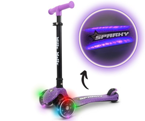 Milly Mally Scooter Sparky Violet