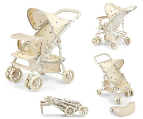 Milly Mally Wózek dla lalek Kate Nature