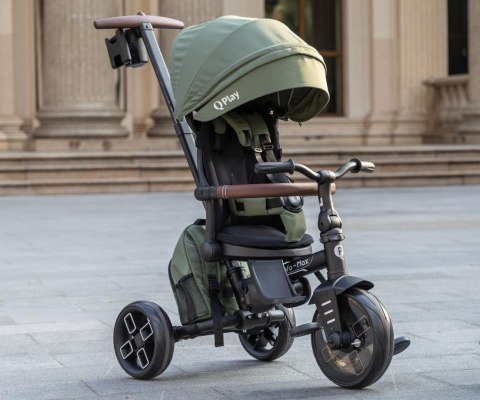 Qplay Rowerek Trójkołowy Comfo Max Olive Green