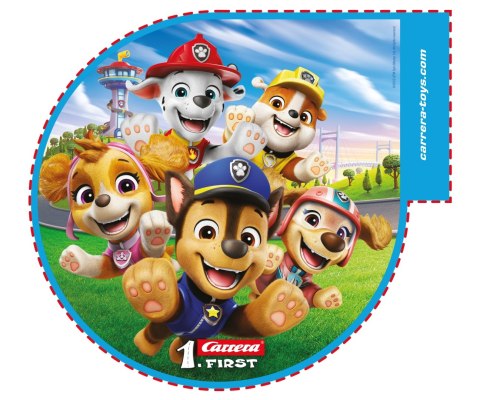 Carrera First 20063056 Paw Patrol - On the Track 2,4m