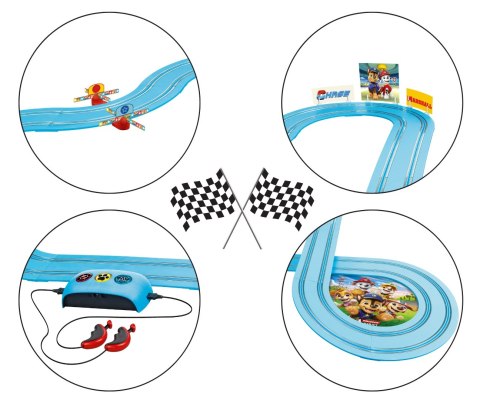 Carrera First 20063058 Paw Patrol- Race 'N' Rescue 3,5m