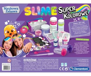 Clementoni Naukowa Zabawa Lab 50636 Super Kolorowe Slime