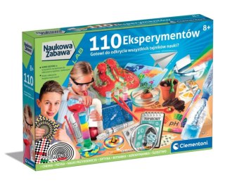Clementoni Naukowa Zabawa Lab 50720 110 Eksperymentów