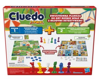 HASBRO GRA CLUEDO JUNIOR 2w1 POLSKA WERSJA