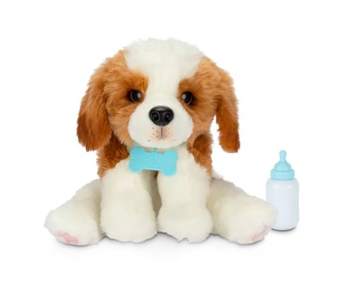 Little Live Pets 26548 Interaktywny Piesek Łatek z klatką