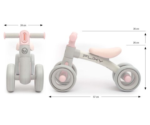 Milly Mally Pojazd Flixy Pink