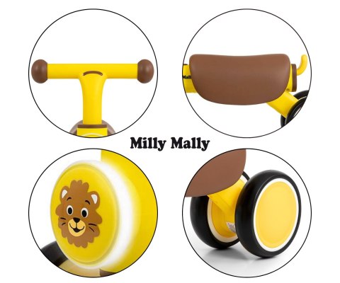 Milly Mally Pojazd York Yellow