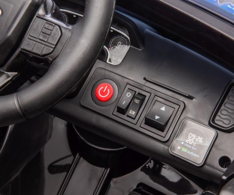 Milly Mally Pojazd na akumulator Ford Ranger Police Black