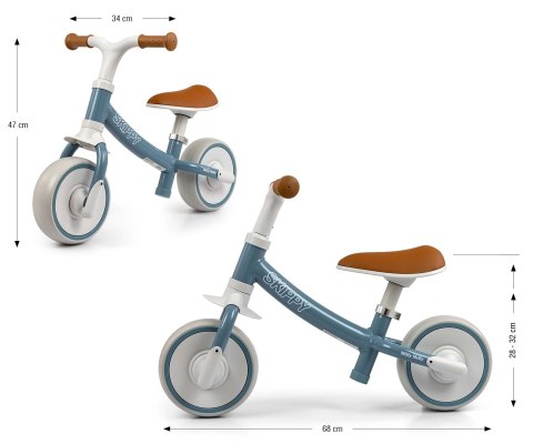 Milly Mally Rowerek Biegowy Skippy Blue