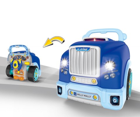 Milly Mally Silnik rozkręcalny N-gine Blue