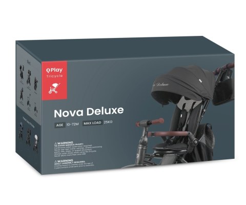 Qplay Rowerek Trójkołowy Nova Deluxe Beige