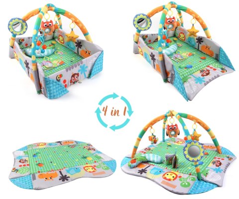 TinyMini JL628-1B Mata edukacyjna 4w1 Dżungla