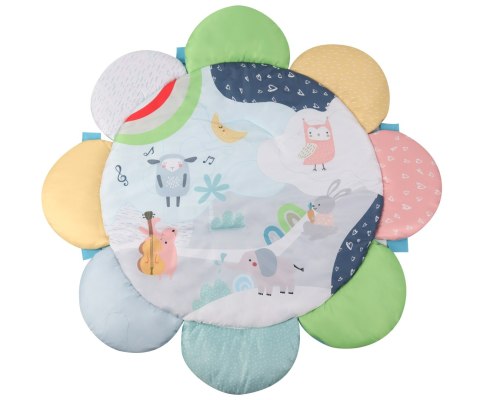 TinyMini JL639-2A Mata edukacyjna 2w1 Kwiat Zoo