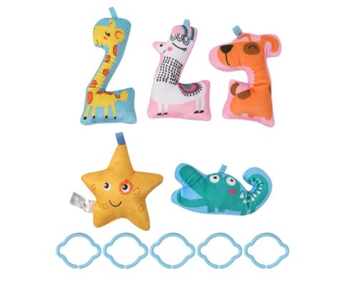 TinyMini JL639-2A Mata edukacyjna 2w1 Kwiat Zoo