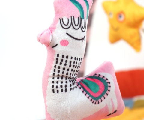 TinyMini JL639-2B Mata edukacyjna 2w1 Kwiat Safari