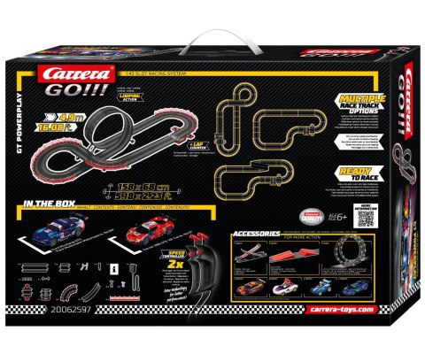 Carrera Go 20062597 GT Powerplay 4,9m