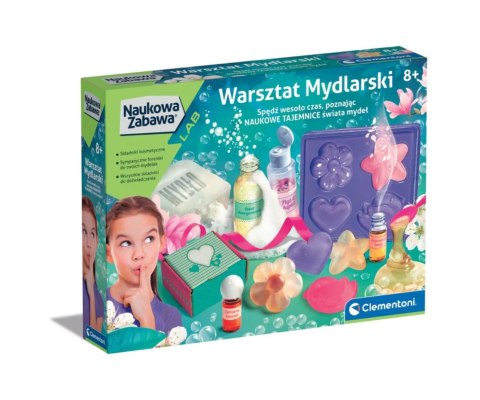 Clementoni Naukowa Zabawa Lab 50888 Warsztat Mydlarski