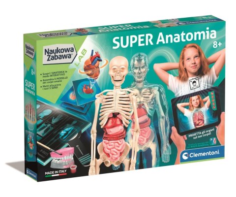 Clementoni Naukowa Zabawa Lab 50919 Super Anatomia