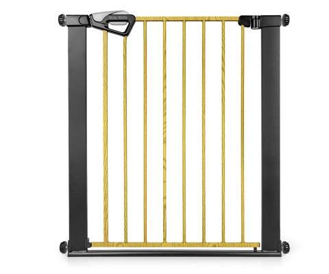 Milly Mally Bramka zabezpieczająca Barierka na schody z rozszerzeniami Guardy 104 Black Natural