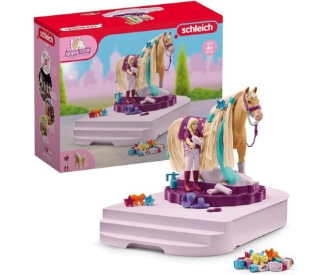 Schleich 42617 Obrotowa Stacja Pielęgnacji Koni